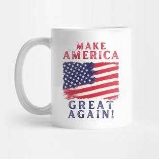 American Patriot USA Flag: Make America Great Again Mug